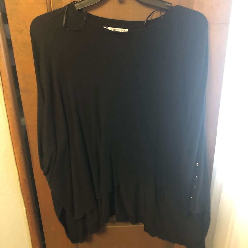 Jennifer Lopez High-Low Sweater